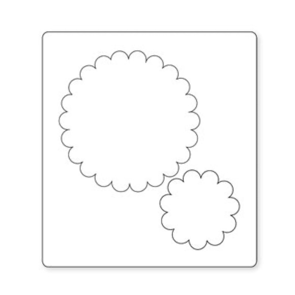 Sizzix Bigz Die - Circles, Scallop #2 - Picture 4 of 7